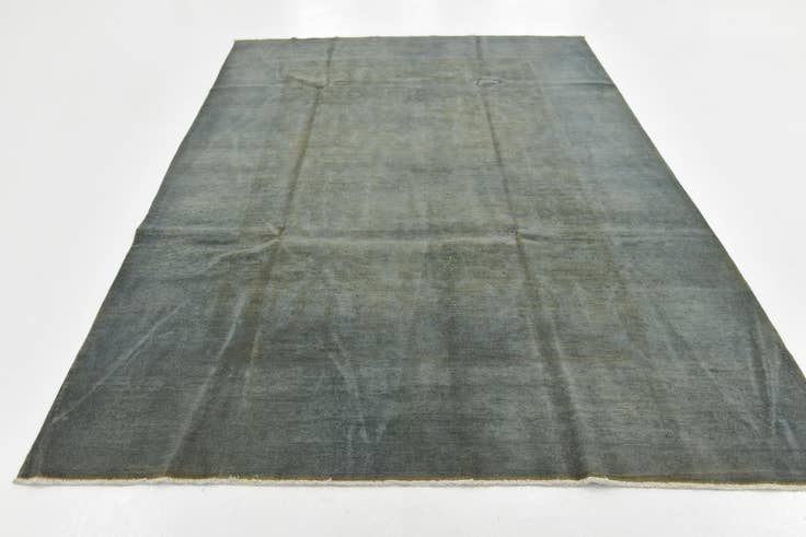 Detail image of 6' 8 x 9' 8 Hand Knotted Over-Dyed Ziegler Oriental Rug