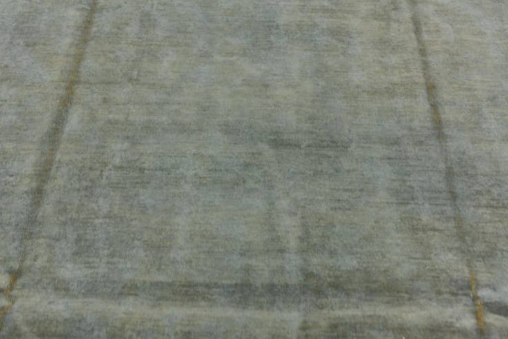 Detail image of 6' 8 x 9' 8 Hand Knotted Over-Dyed Ziegler Oriental Rug