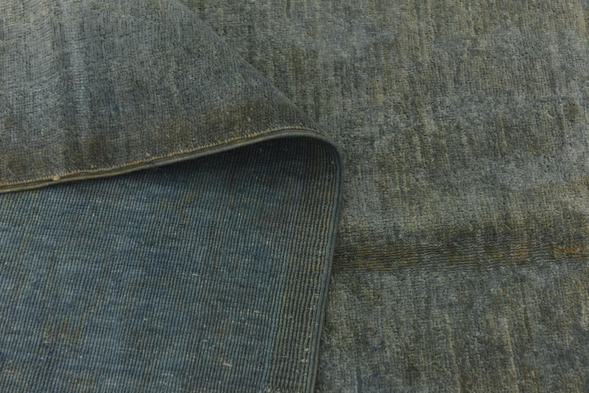6' 8 x 9' 8 Hand Knotted Over-Dyed Ziegler Oriental Rug