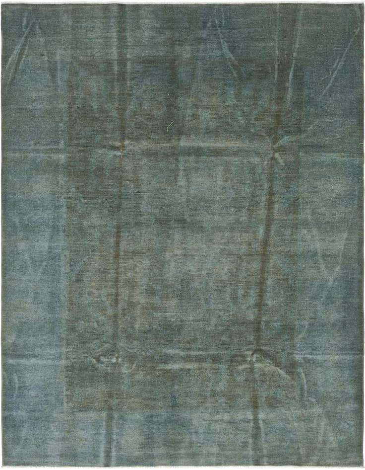 Detail image of 6' 8 x 9' 8 Hand Knotted Over-Dyed Ziegler Oriental Rug