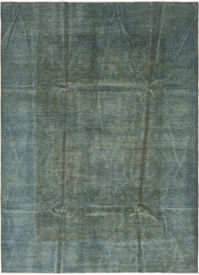 Detail image of 6' 8 x 9' 8 Hand Knotted Over-Dyed Ziegler Oriental Rug