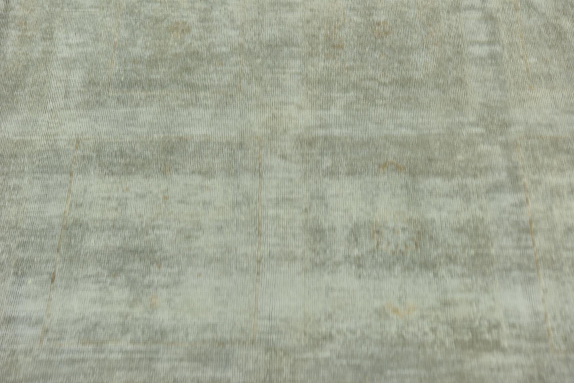 6' 10 x 9' 9 Hand Knotted Over-Dyed Ziegler Wool Rug