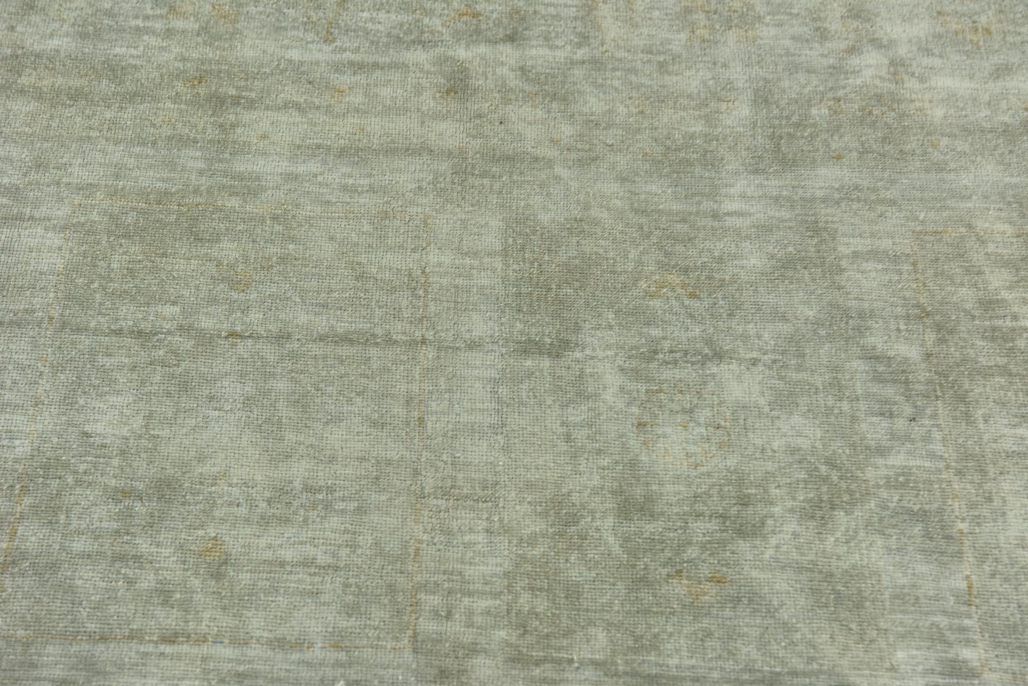 6' 10 x 9' 9 Hand Knotted Over-Dyed Ziegler Wool Rug