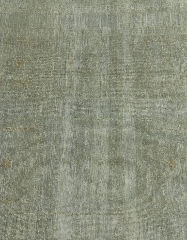 Detail image of 6' 10 x 9' 9  Hand Knotted Over-Dyed Ziegler Wool Rug