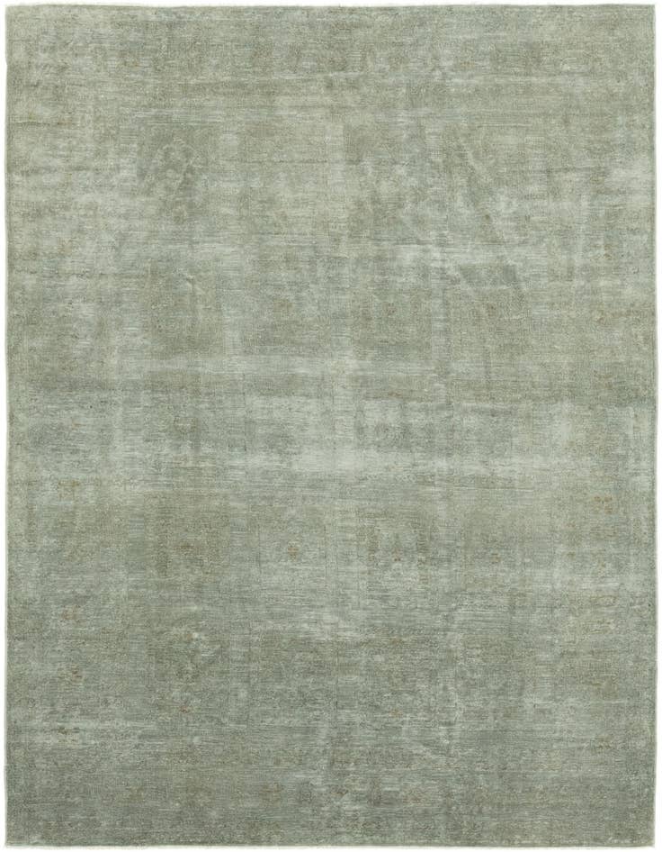 Detail image of 6' 10 x 9' 9 Hand Knotted Over-Dyed Ziegler Wool Rug