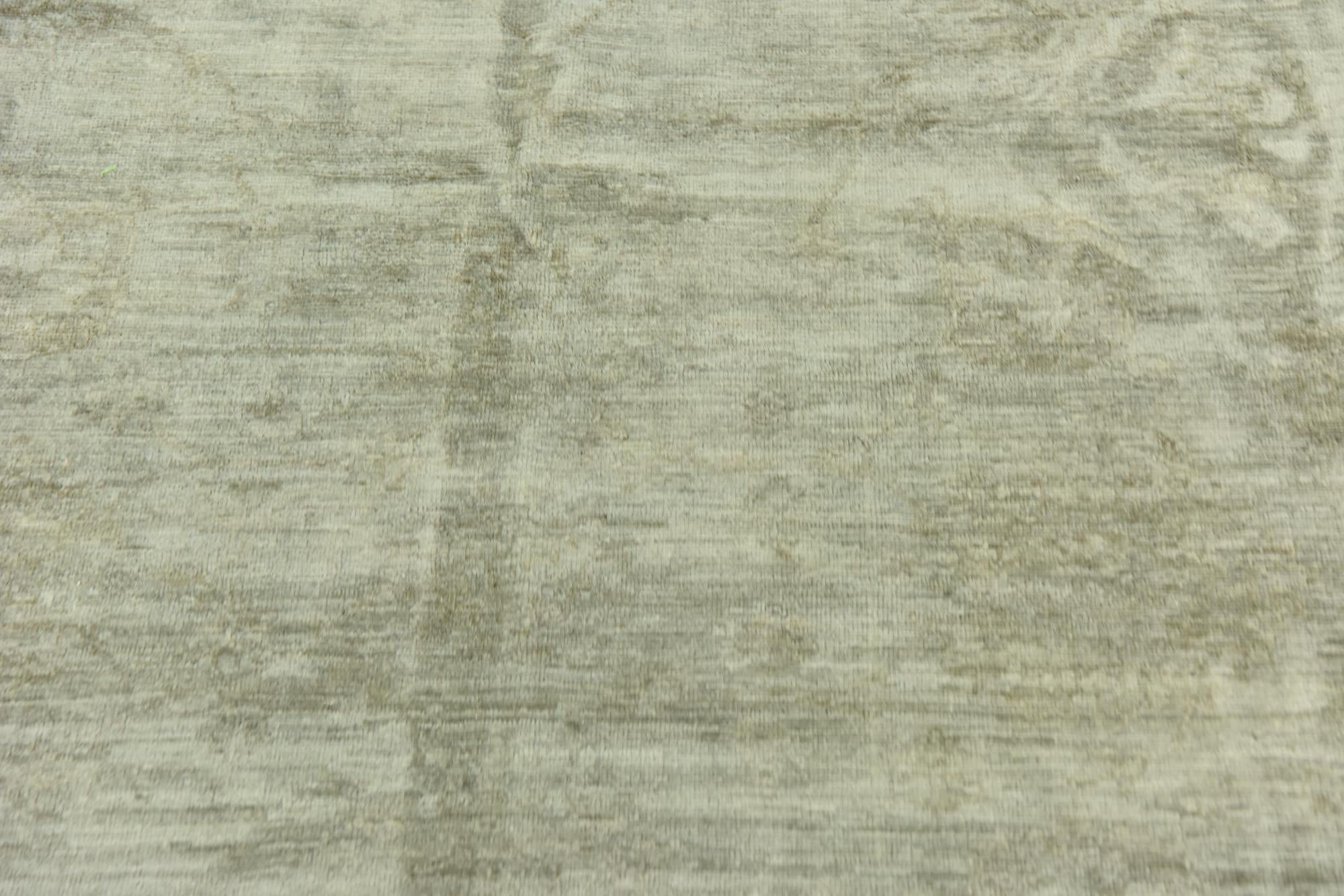 6' 2 x 8' 5 Hand Knotted Over-Dyed Ziegler Rug