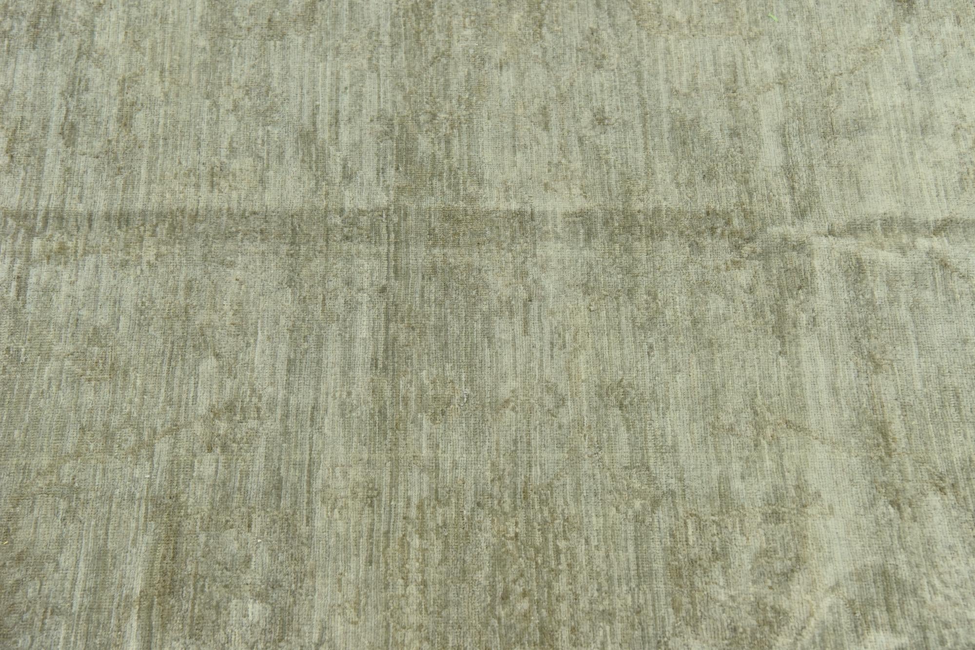 6' 2 x 8' 5 Hand Knotted Over-Dyed Ziegler Rug