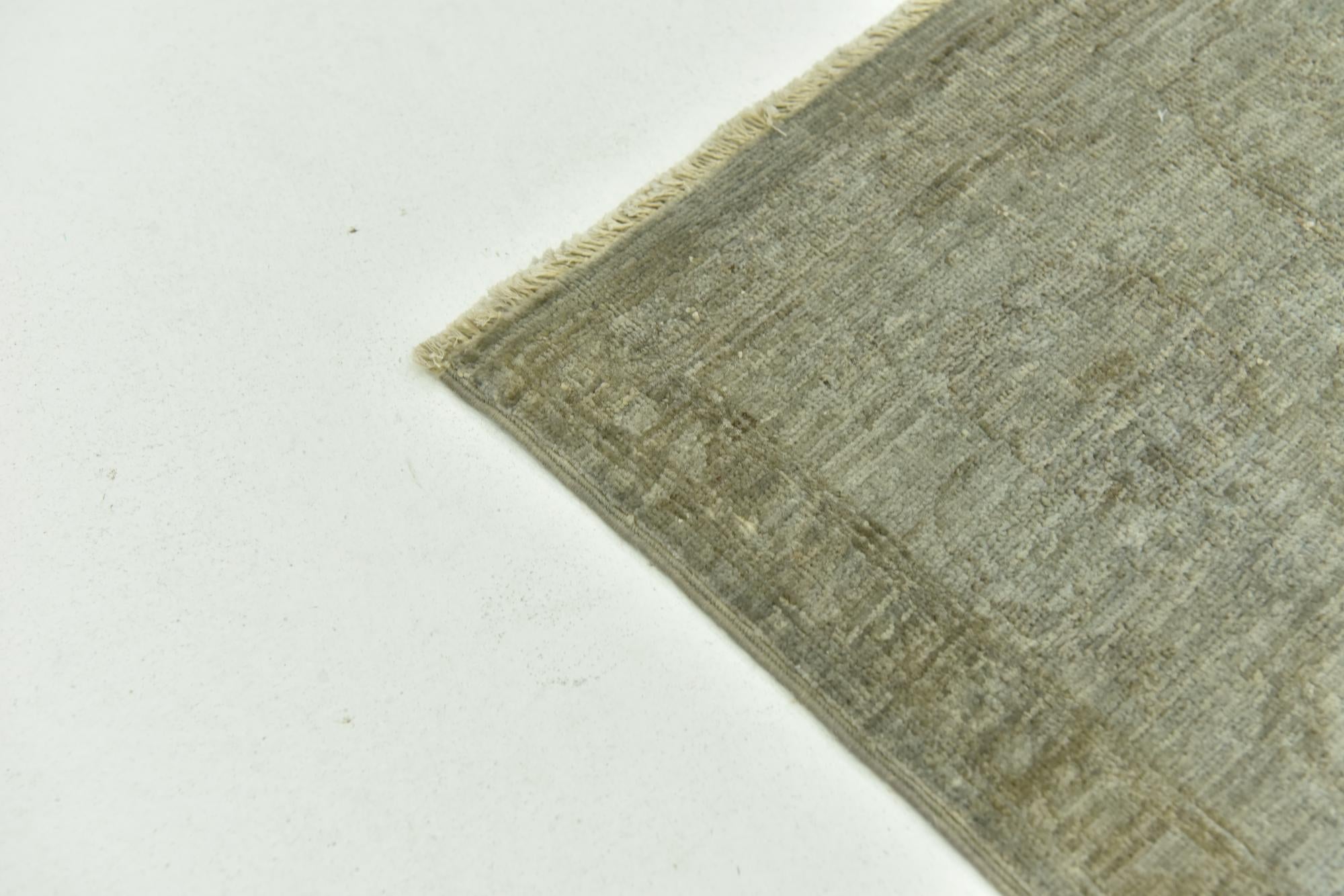 6' 2 x 8' 5 Hand Knotted Over-Dyed Ziegler Rug