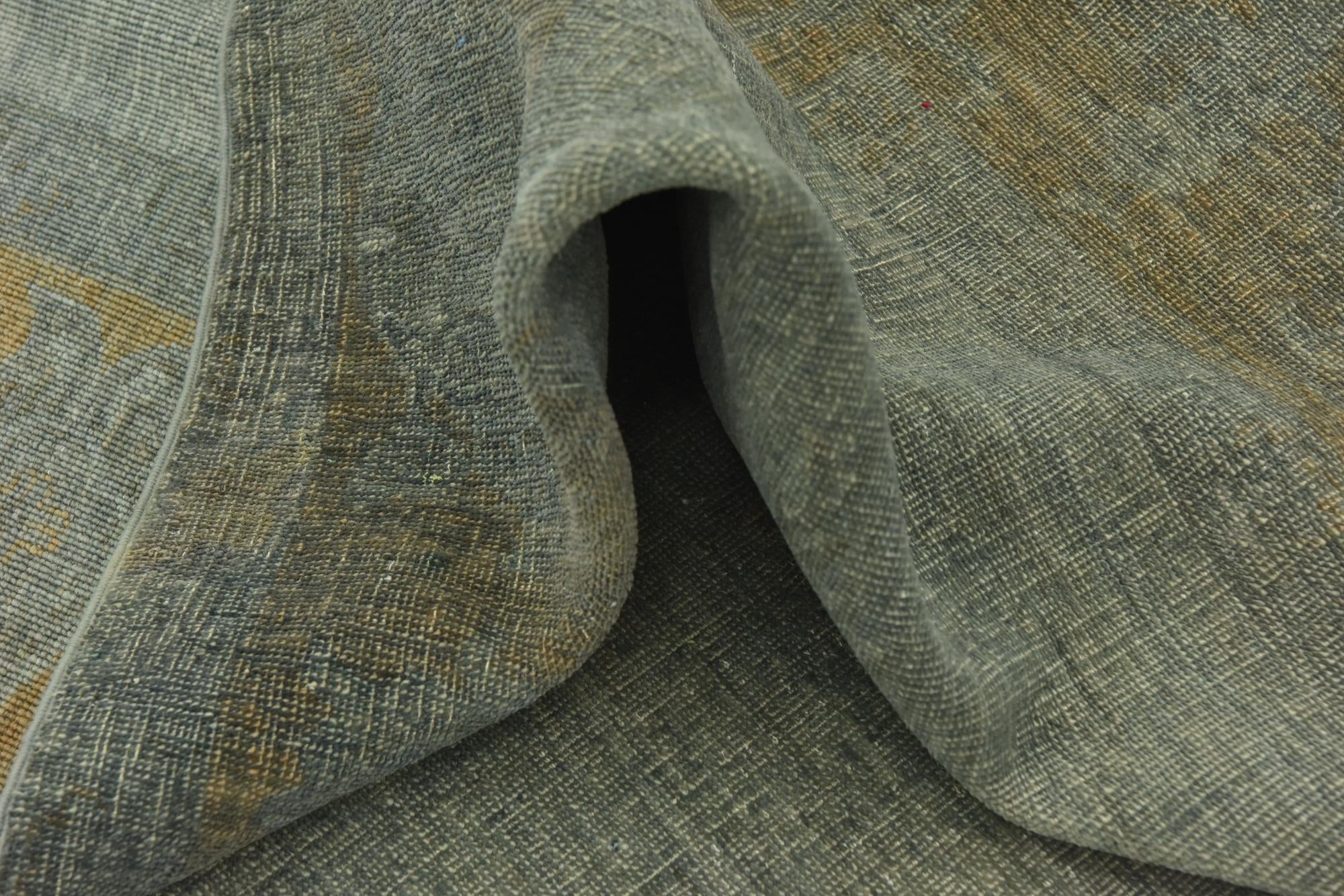 6' 6 x 9' 2 Hand Knotted Over-Dyed Ziegler Rug