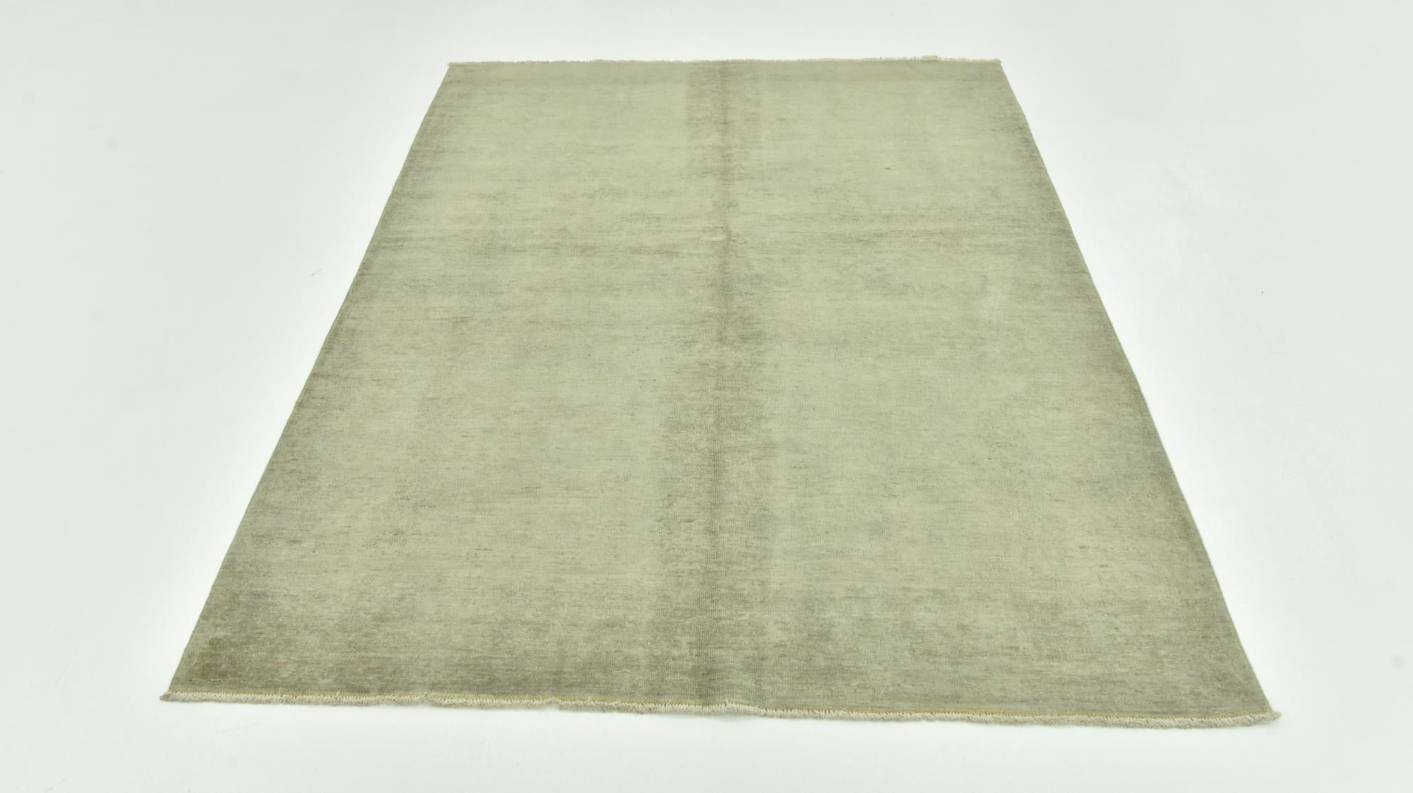 4' 10 x 6' 8 Hand Knotted Over-Dyed Ziegler Rug