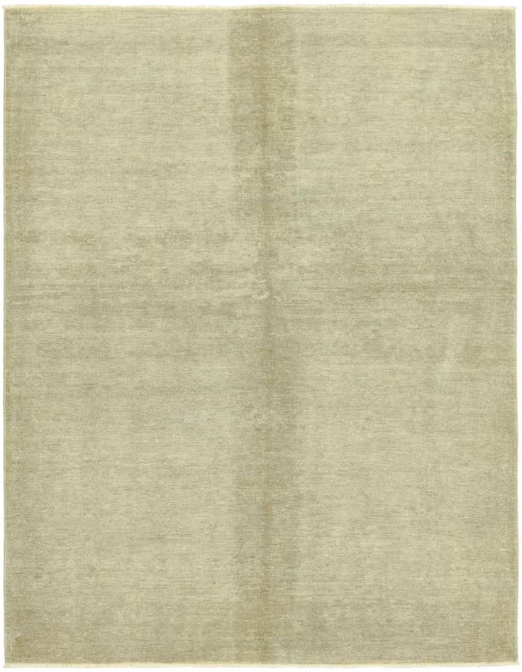 Detail image of 4' 10 x 6' 8 Hand Knotted Over-Dyed Ziegler Rug
