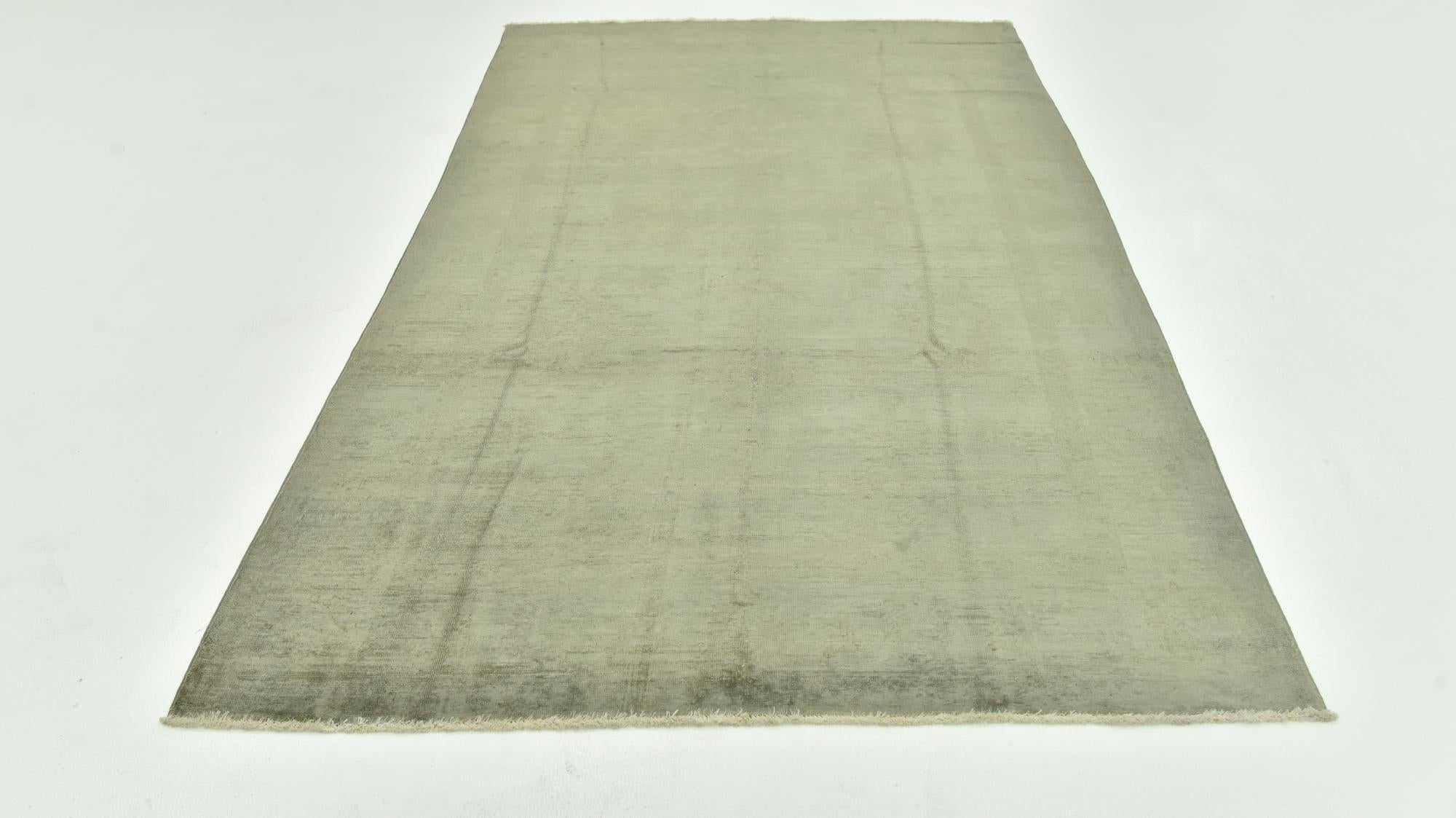 5' 3 x 8' 8 Hand Knotted Over-Dyed Ziegler Rug