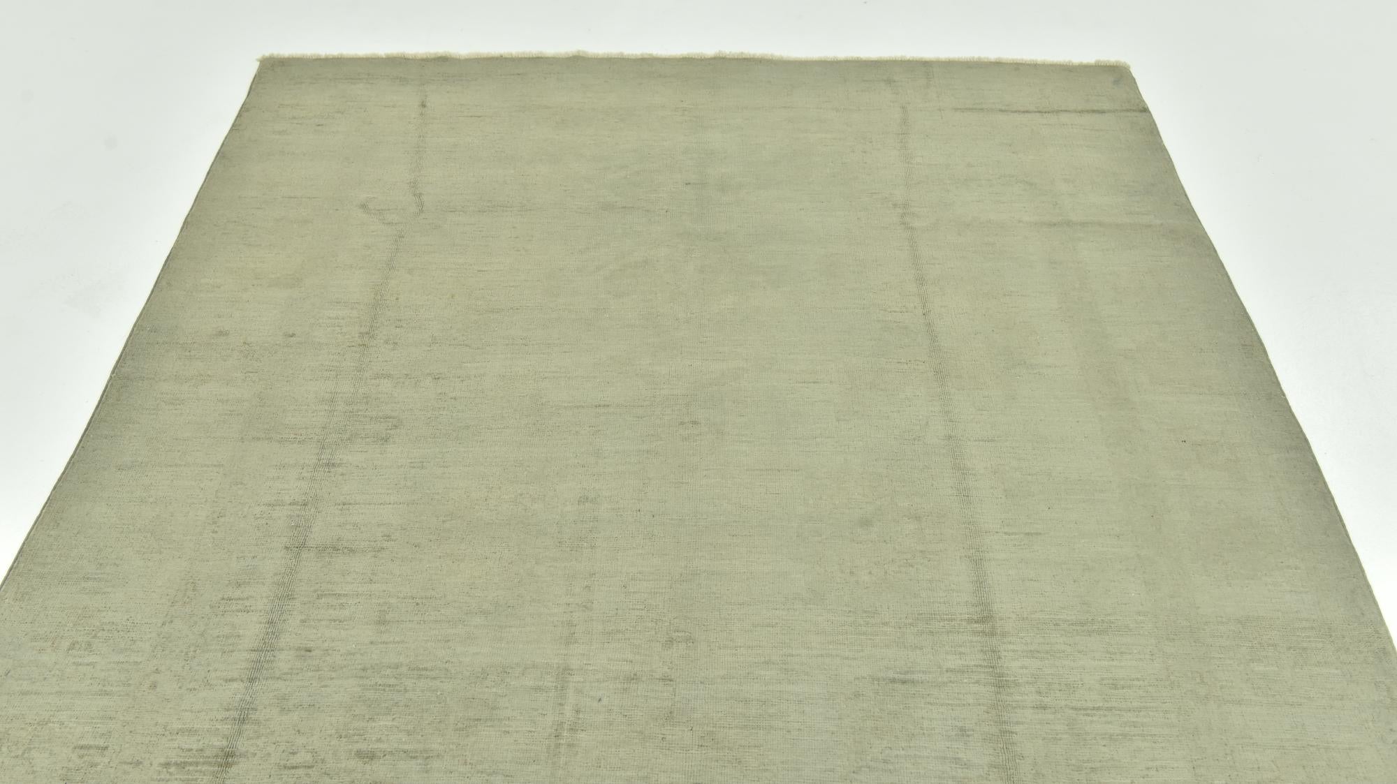5' 3 x 8' 8 Hand Knotted Over-Dyed Ziegler Rug