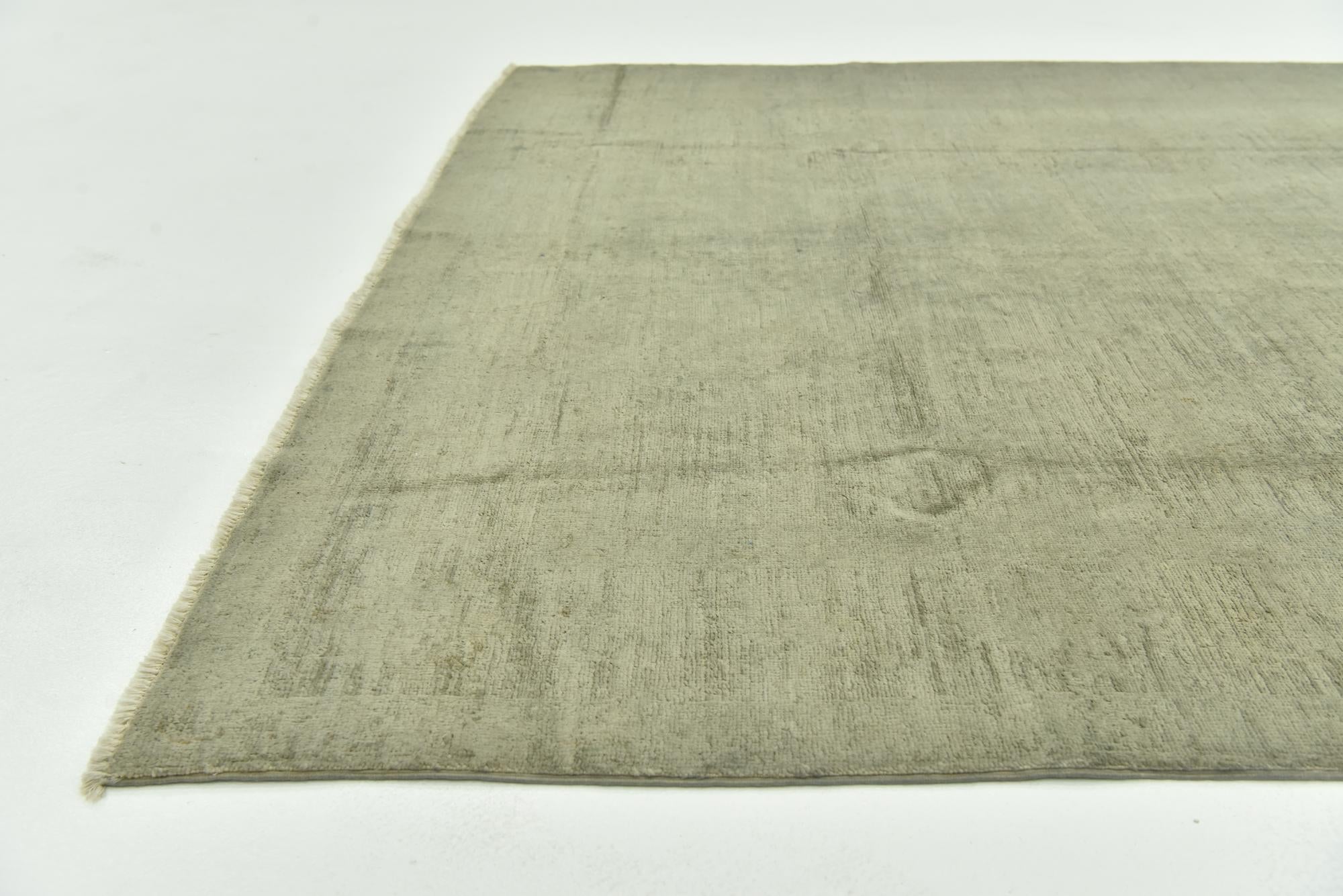 5' 3 x 8' 8 Hand Knotted Over-Dyed Ziegler Rug