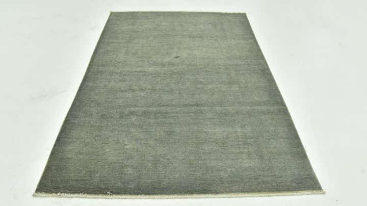 4' x 6' 5 Hand Knotted Over-Dyed Ziegler Rug