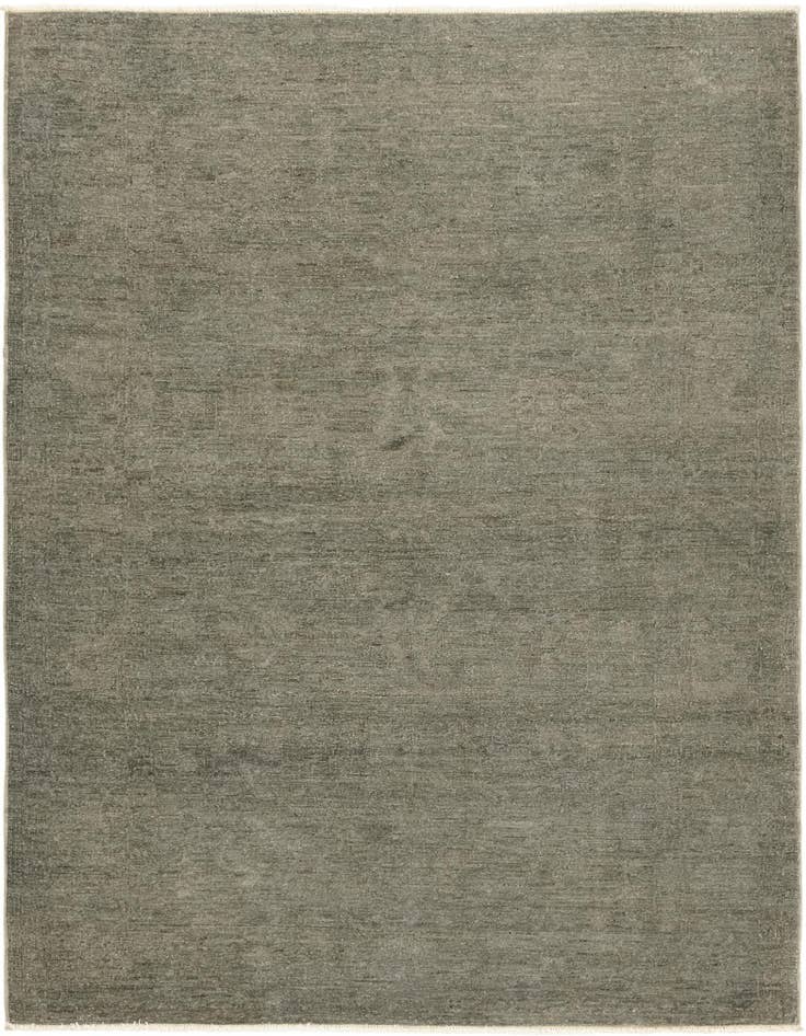 Detail image of 4' x 6' 5 Hand Knotted Over-Dyed Ziegler Rug
