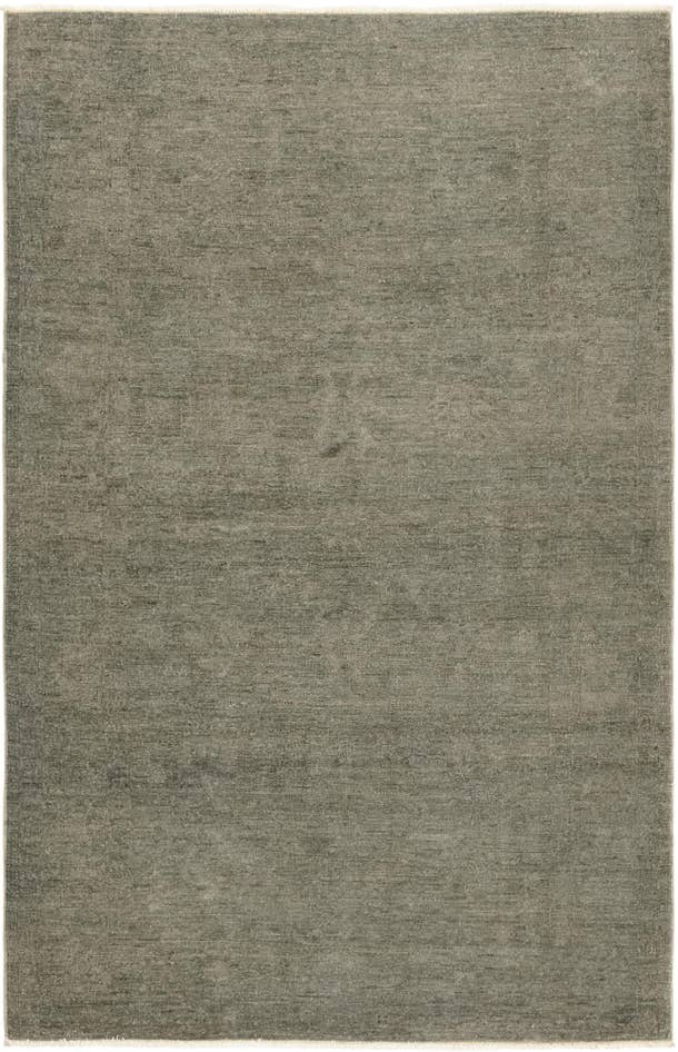 Detail image of 4' x 6' 5 Hand Knotted Over-Dyed Ziegler Rug