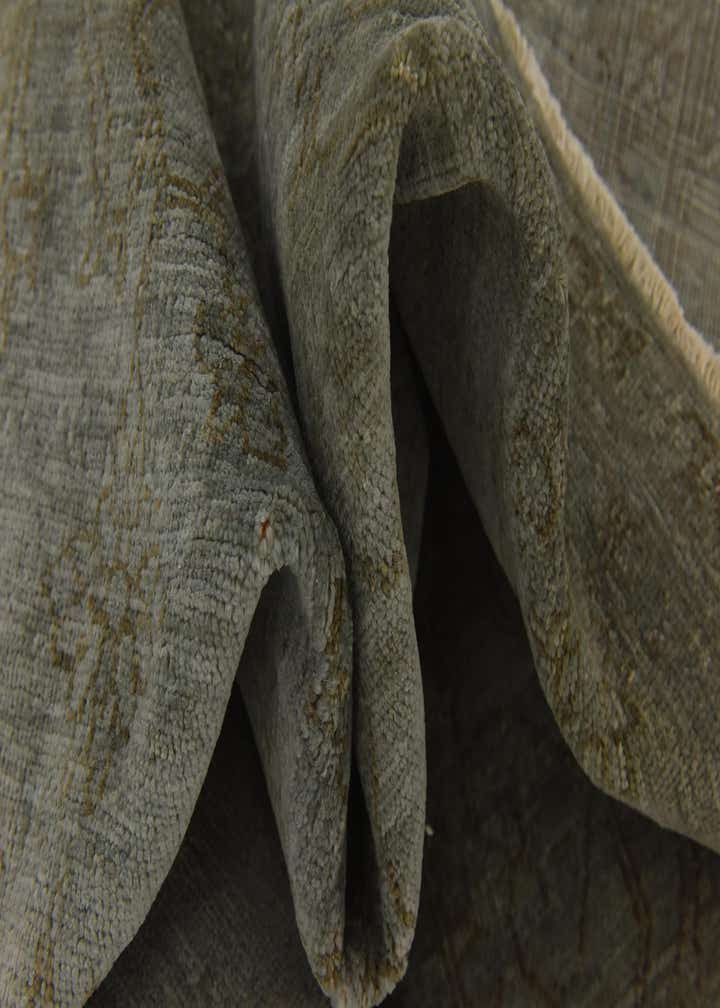 4' 9 x 6' 6 Hand Knotted Over-Dyed Ziegler Rug