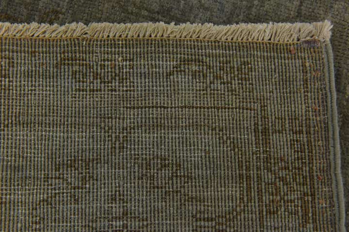 4' 9 x 6' 6 Hand Knotted Over-Dyed Ziegler Rug