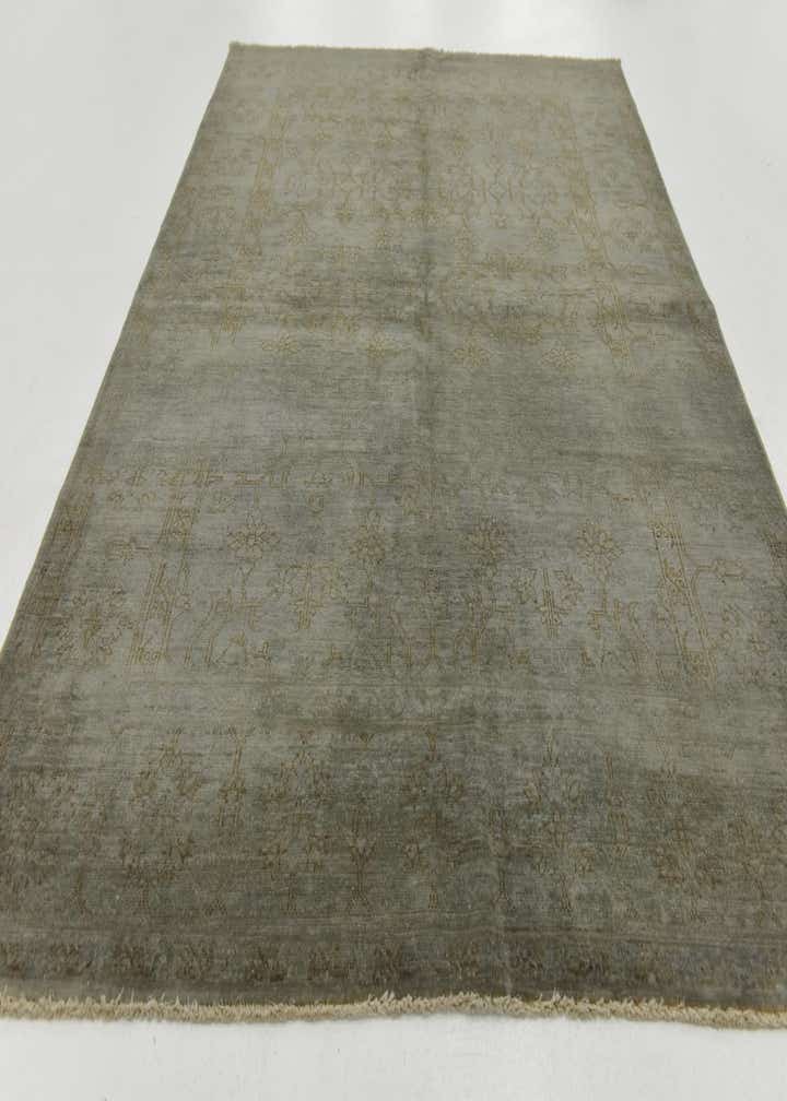 4' 9 x 6' 6 Hand Knotted Over-Dyed Ziegler Rug