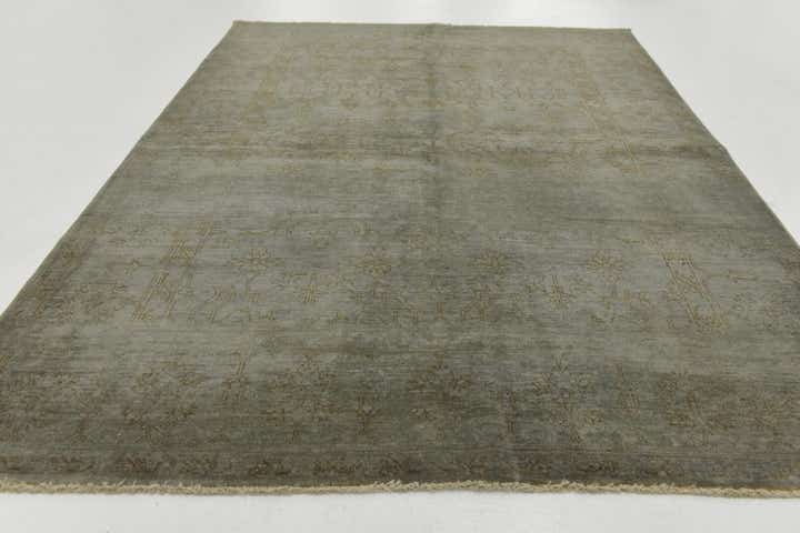 4' 9 x 6' 6 Hand Knotted Over-Dyed Ziegler Rug