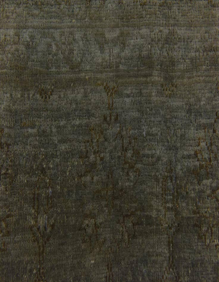 Detail image of 4' 9 x 6' 6 Hand Knotted Over-Dyed Ziegler Rug