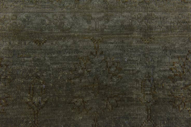 Detail image of 4' 9 x 6' 6 Hand Knotted Over-Dyed Ziegler Rug