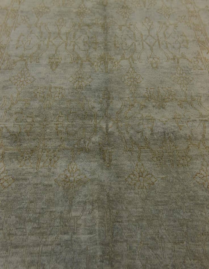 Detail image of 4' 9 x 6' 6 Hand Knotted Over-Dyed Ziegler Rug