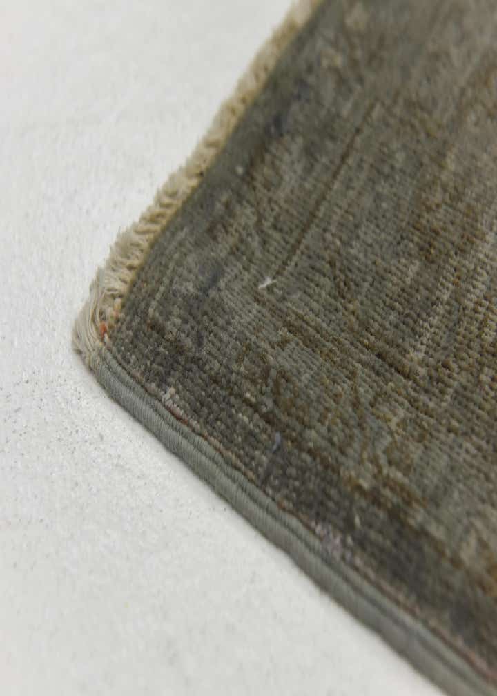 4' 9 x 6' 6 Hand Knotted Over-Dyed Ziegler Rug