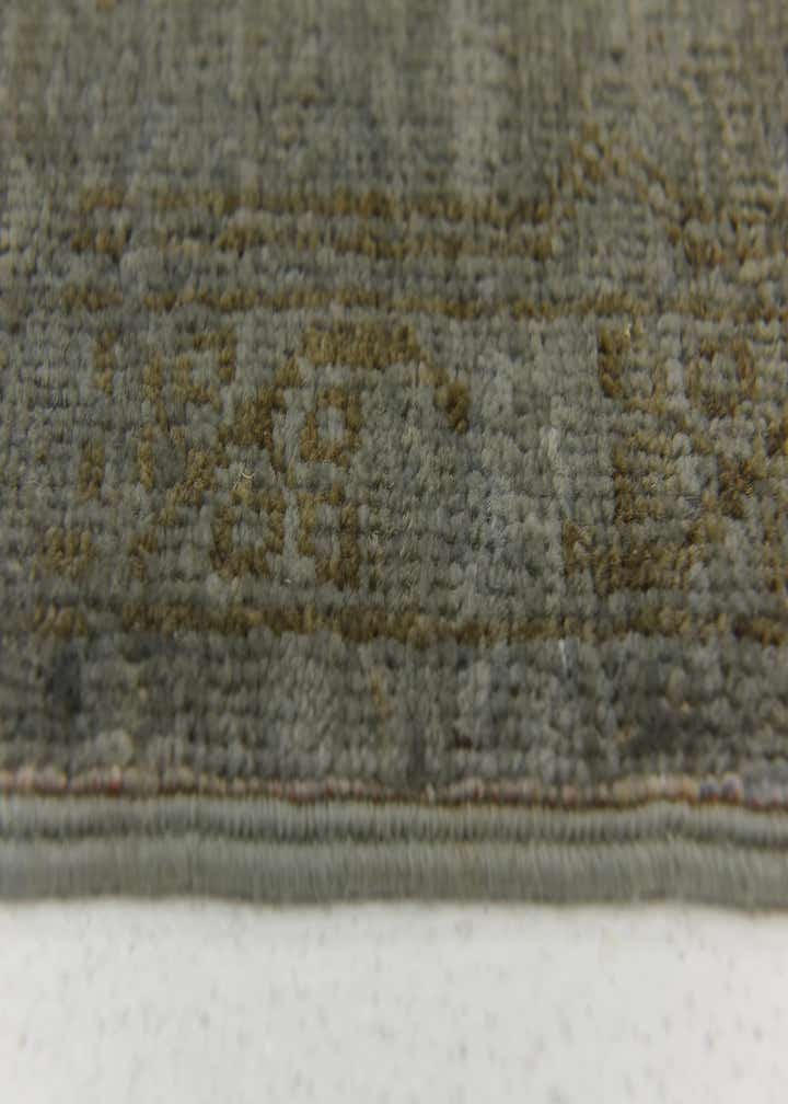 4' 9 x 6' 6 Hand Knotted Over-Dyed Ziegler Rug