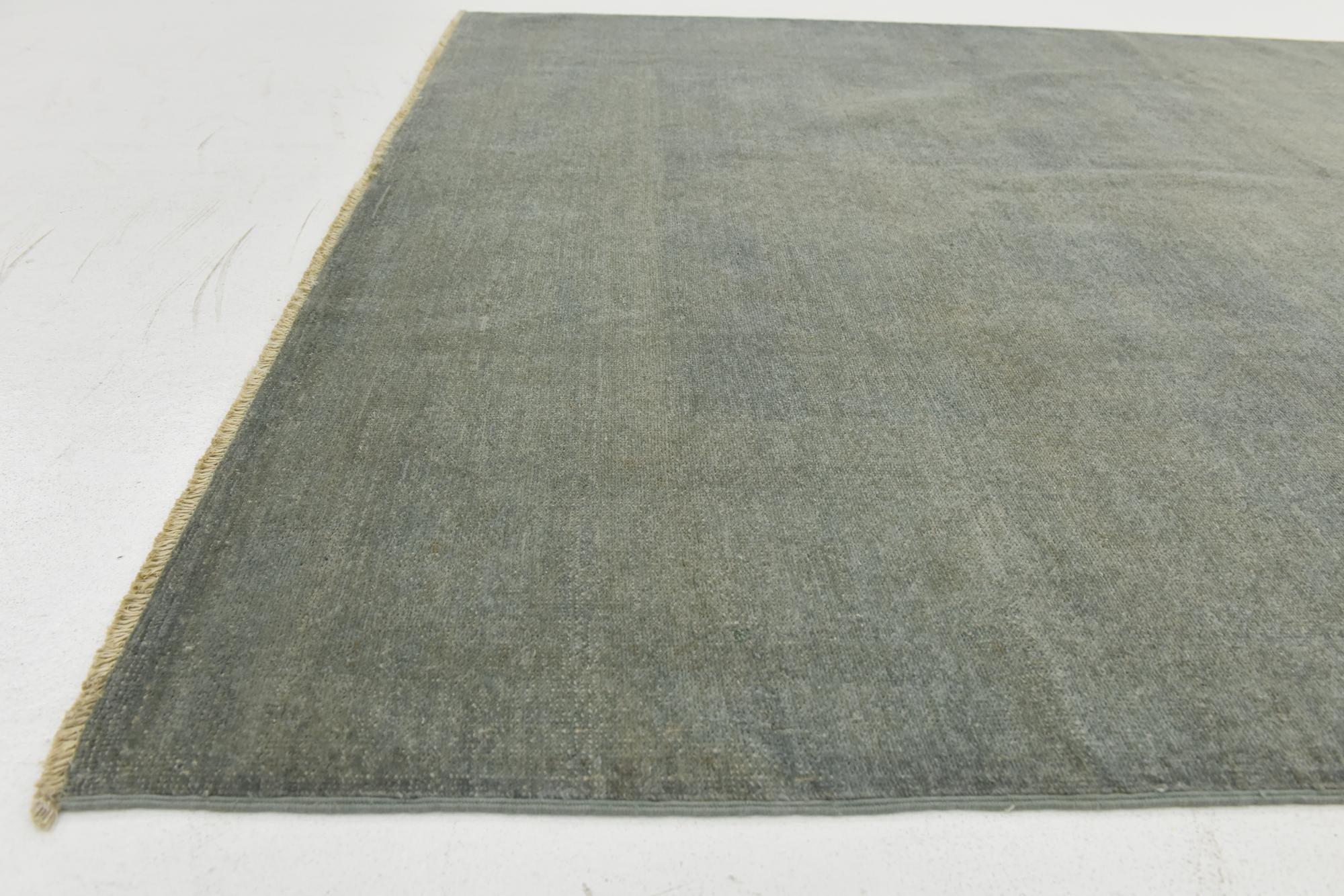 170cm x 235cm anudado a mano Ziegler sobreteñido Alfombra