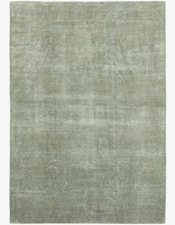6' 10 x 9' 9 Hand Knotted Over-Dyed Ziegler Wool Rug