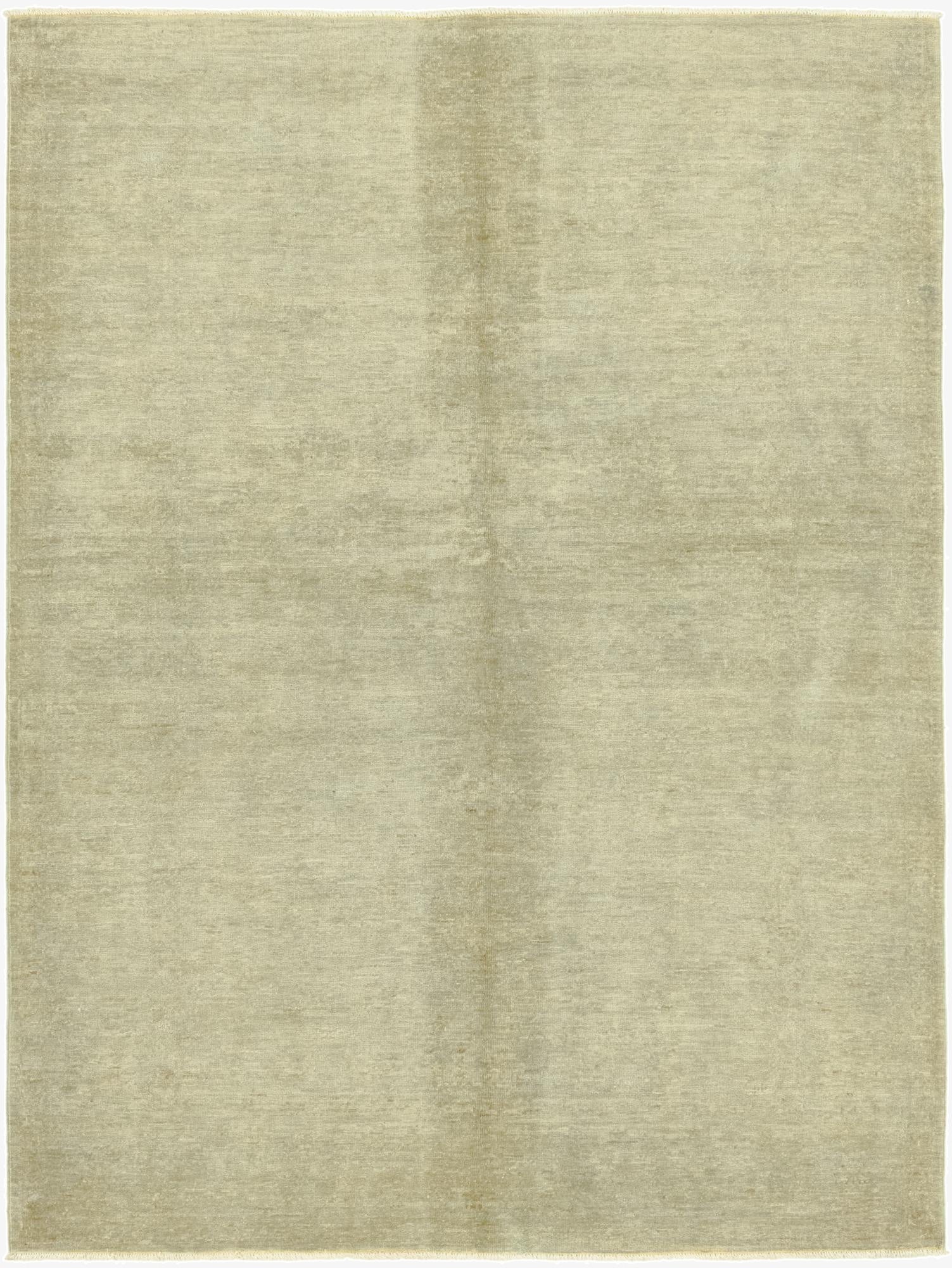 4' 10 x 6' 8  Hand Knotted Over-Dyed Ziegler Rug