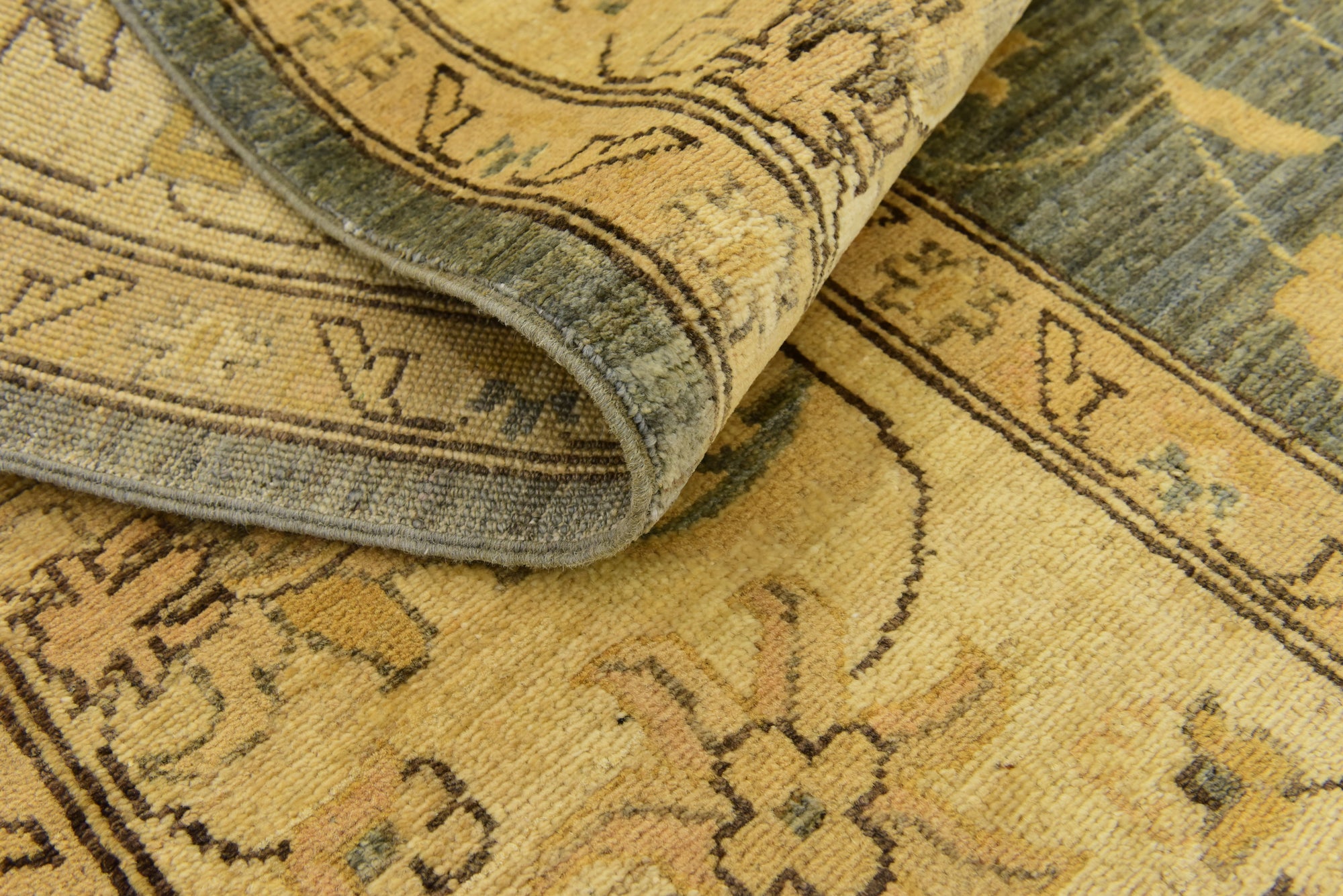 8' x 10' Hand Knotted Peshawar Ziegler Rug