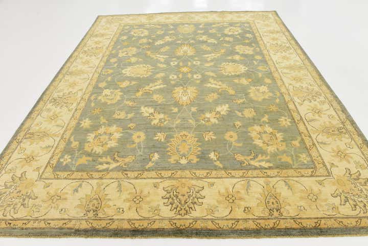 8' x 10' Hand Knotted Peshawar Ziegler Rug