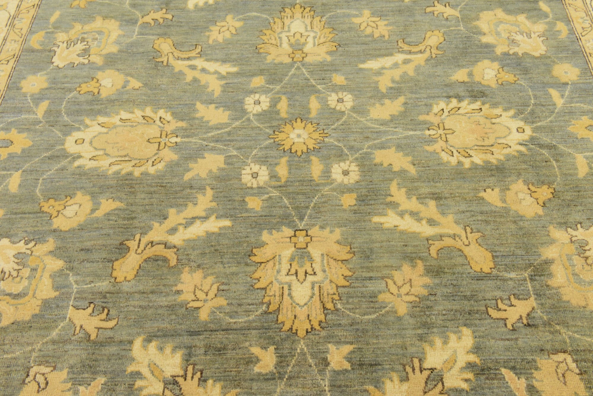 8' x 10' Hand Knotted Peshawar Ziegler Rug
