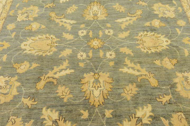 8' x 10' Hand Knotted Peshawar Ziegler Rug