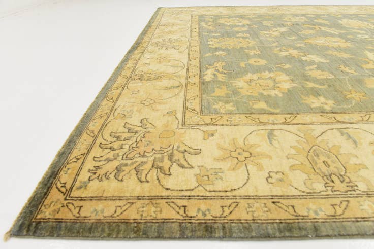 Detail image of 8' x 10' Hand Knotted Peshawar Ziegler Rug