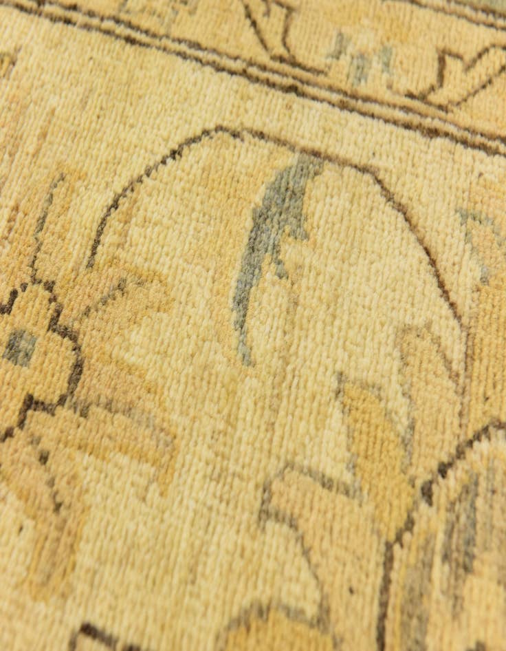 Detail image of 8' x 10' Hand Knotted Peshawar Ziegler Rug