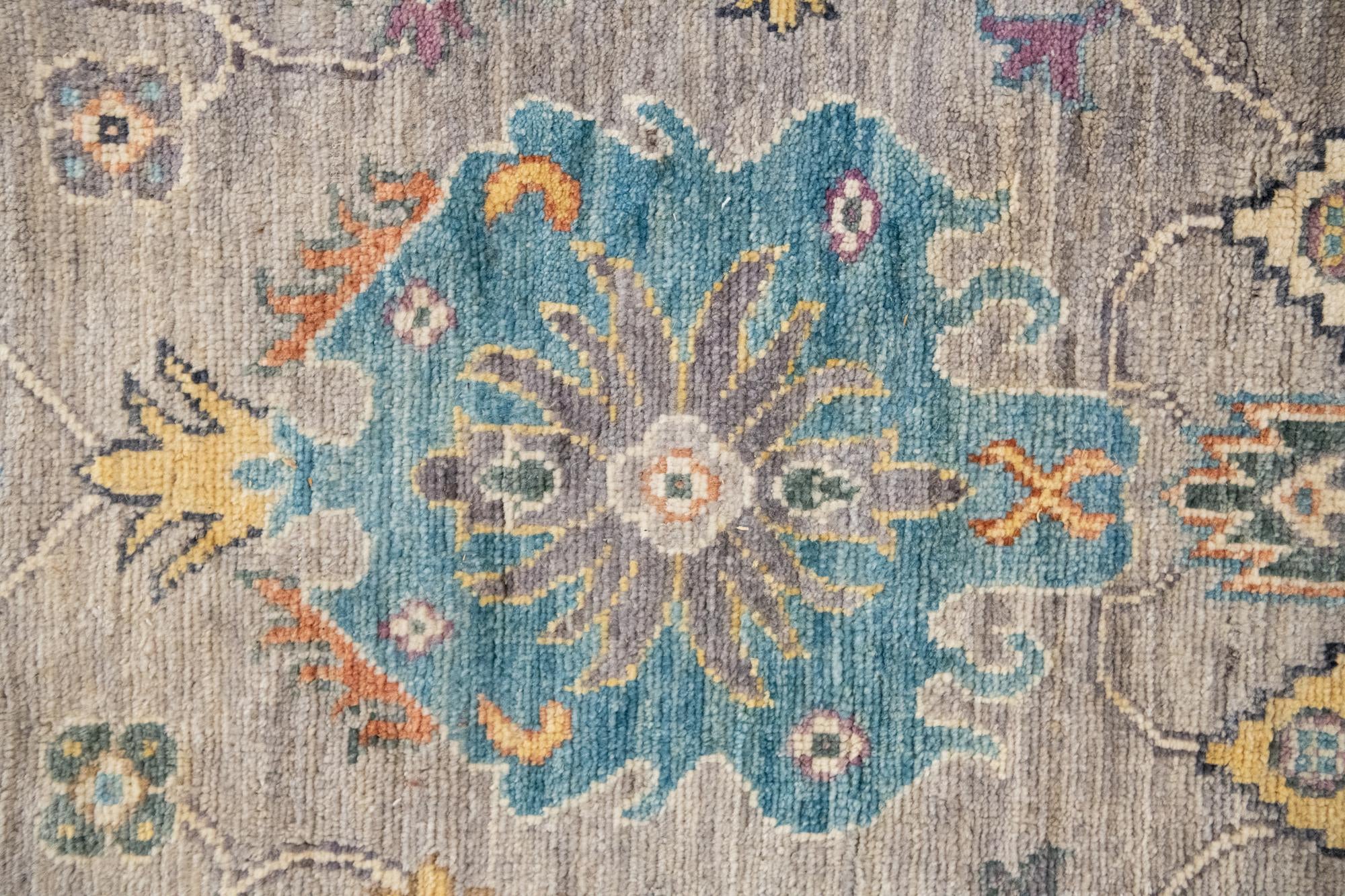 13' 3 x 19' 2 Hand Knotted Peshawar Ziegler Rug