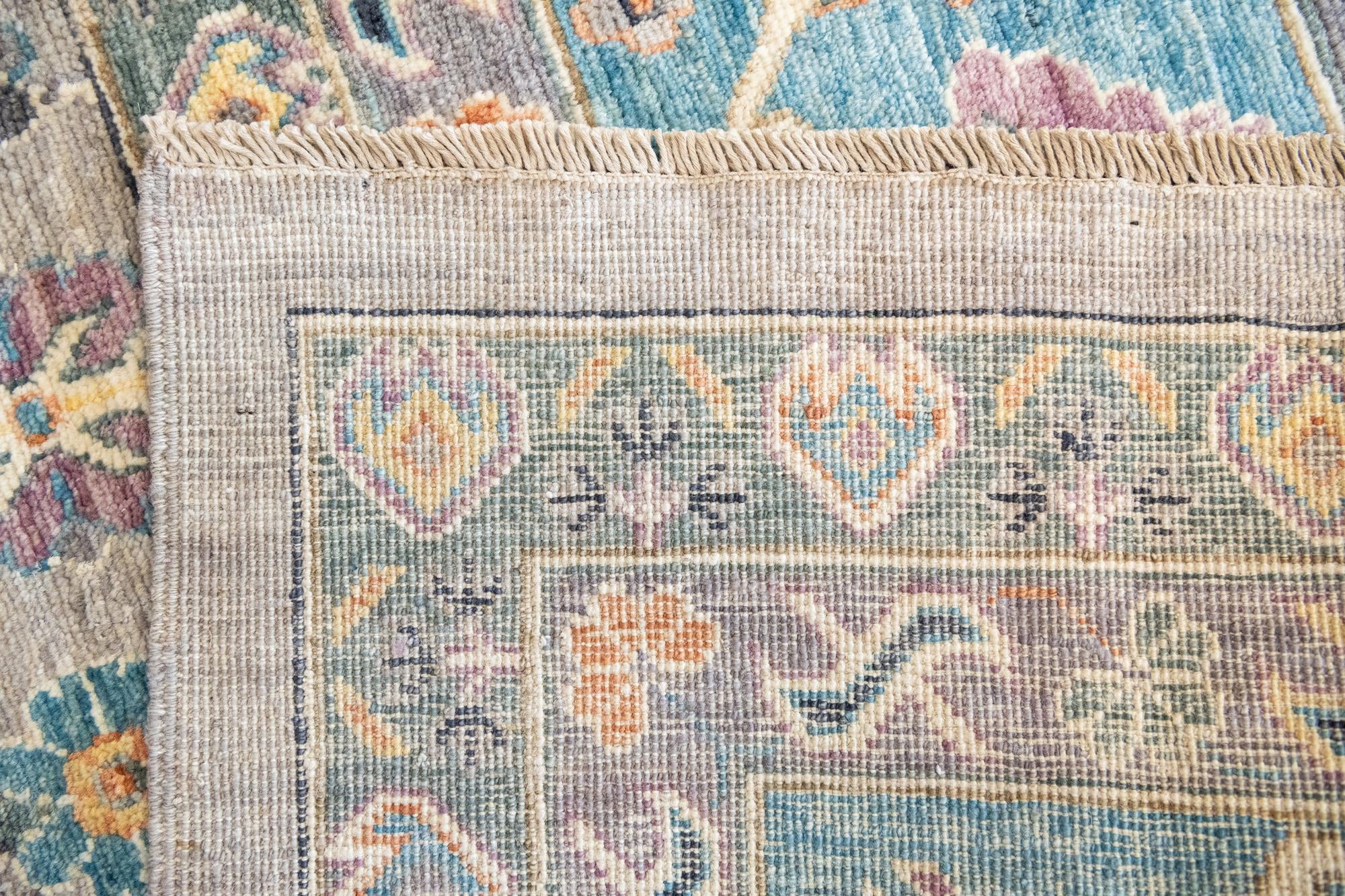 13' 3 x 19' 2 Hand Knotted Peshawar Ziegler Rug