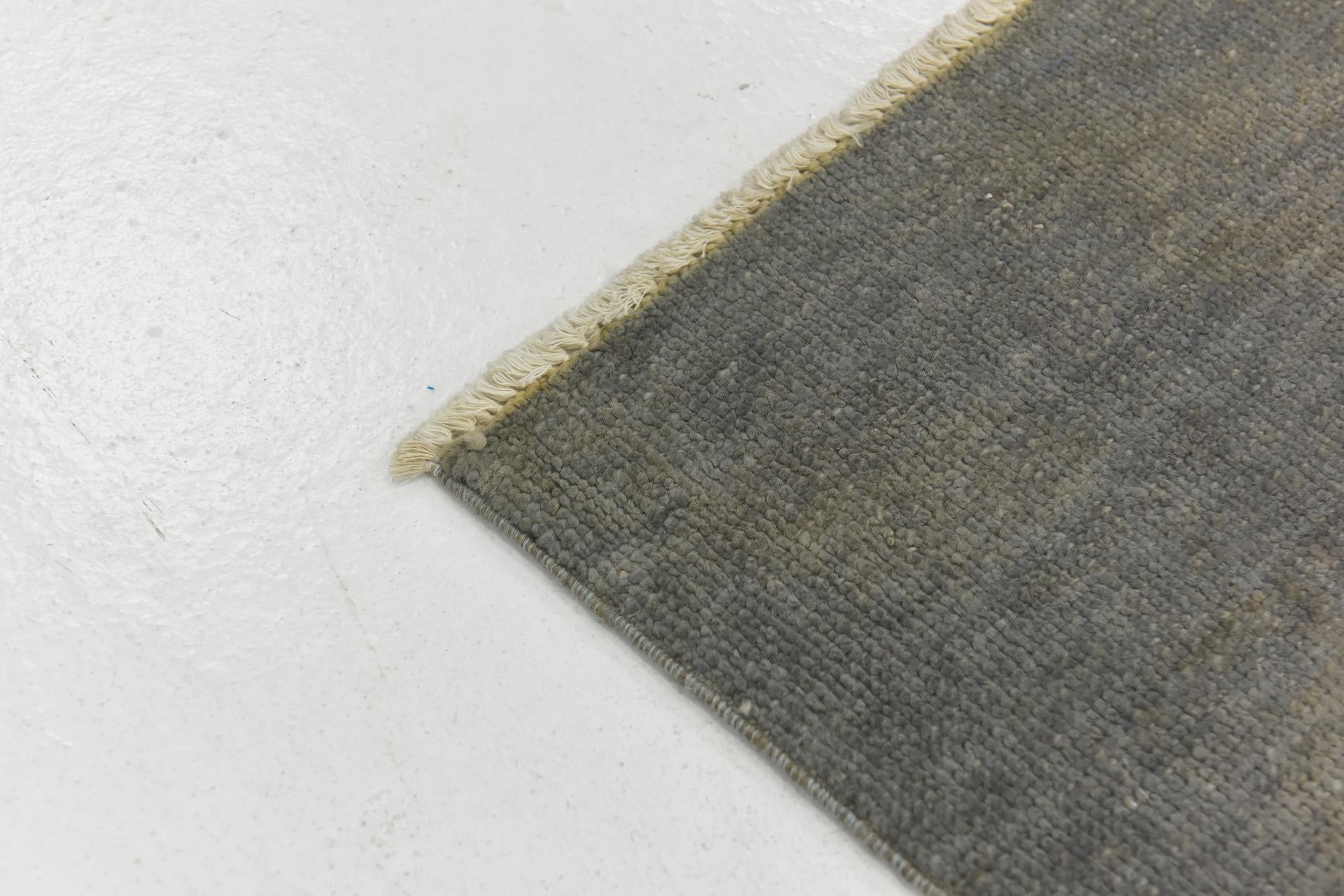 5' 10 x 8' 5 Hand Knotted Peshawar Ziegler Wool Rug