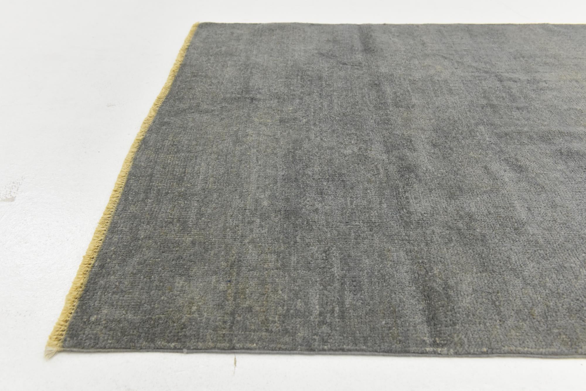 115cm x 185cm anudado a mano Peshawar Ziegler Alfombra Lana