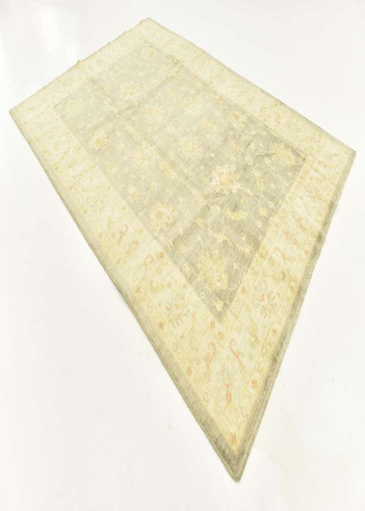 6' 5 x 9' 9 Hand Knotted Peshawar Ziegler Rug