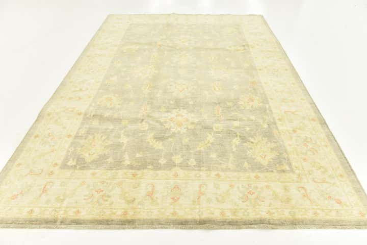 6' 5 x 9' 9 Hand Knotted Peshawar Ziegler Rug