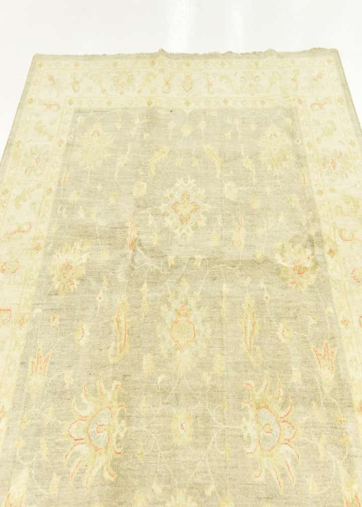 6' 5 x 9' 9 Hand Knotted Peshawar Ziegler Rug