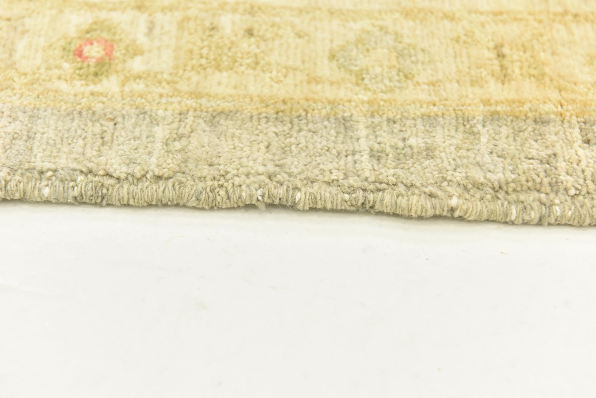 6' 5 x 9' 9 Hand Knotted Peshawar Ziegler Rug