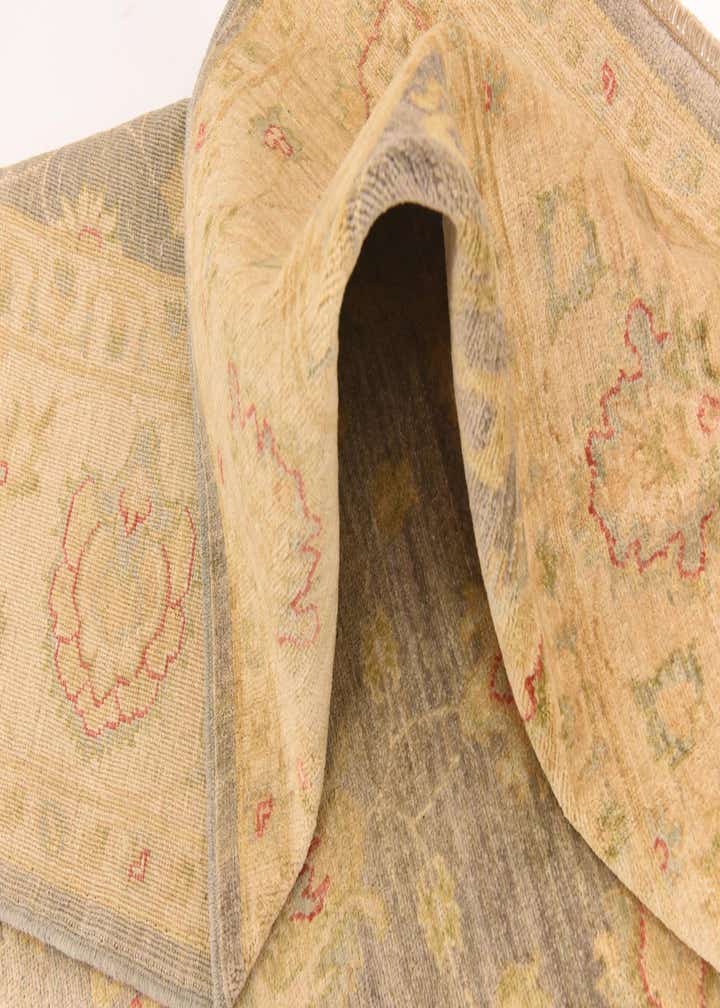 6' 9 x 10' Hand Knotted Peshawar Ziegler Rug