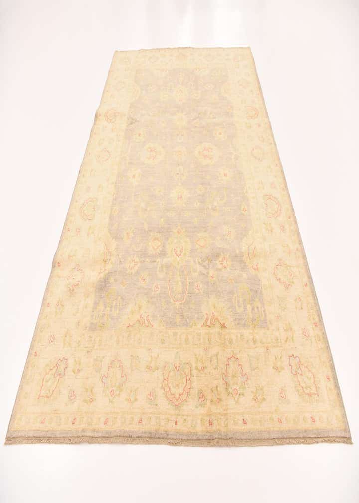 6' 9 x 10' Hand Knotted Peshawar Ziegler Rug
