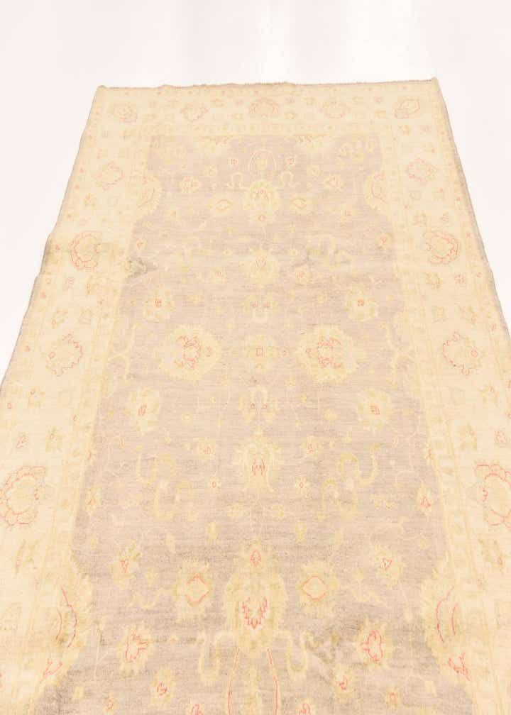 6' 9 x 10' Hand Knotted Peshawar Ziegler Rug
